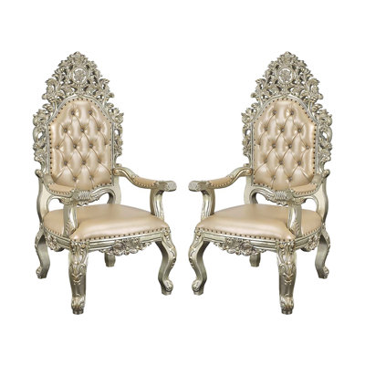 Aleaha Tufted Upholstered Armchair