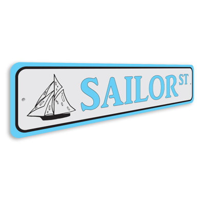 Panneau en aluminium Sailor Street