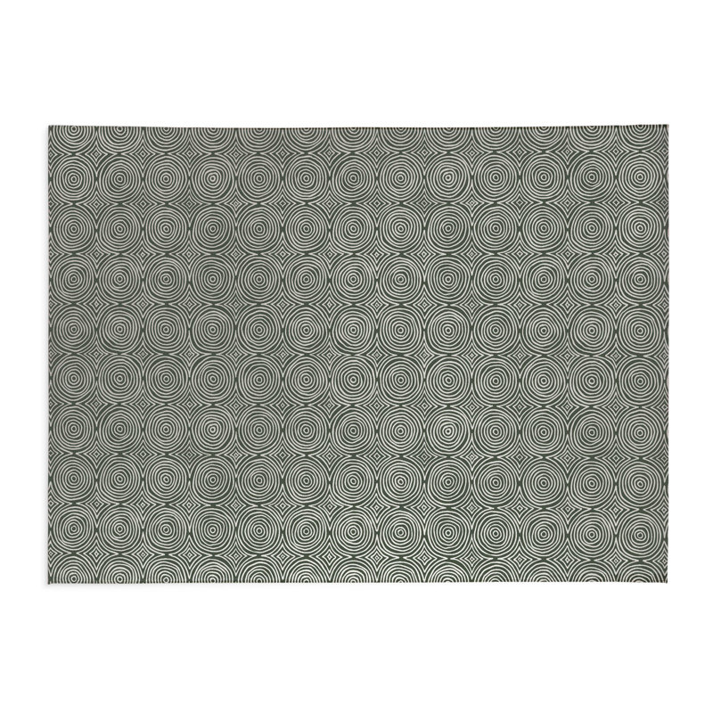 Tapis d'activité Rolling Circles, Rectangle 2 pi x 3 pi, Chimichurri / vert