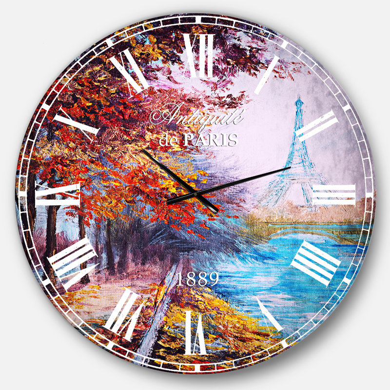 Horloge murale Swigart, Surdimensionné