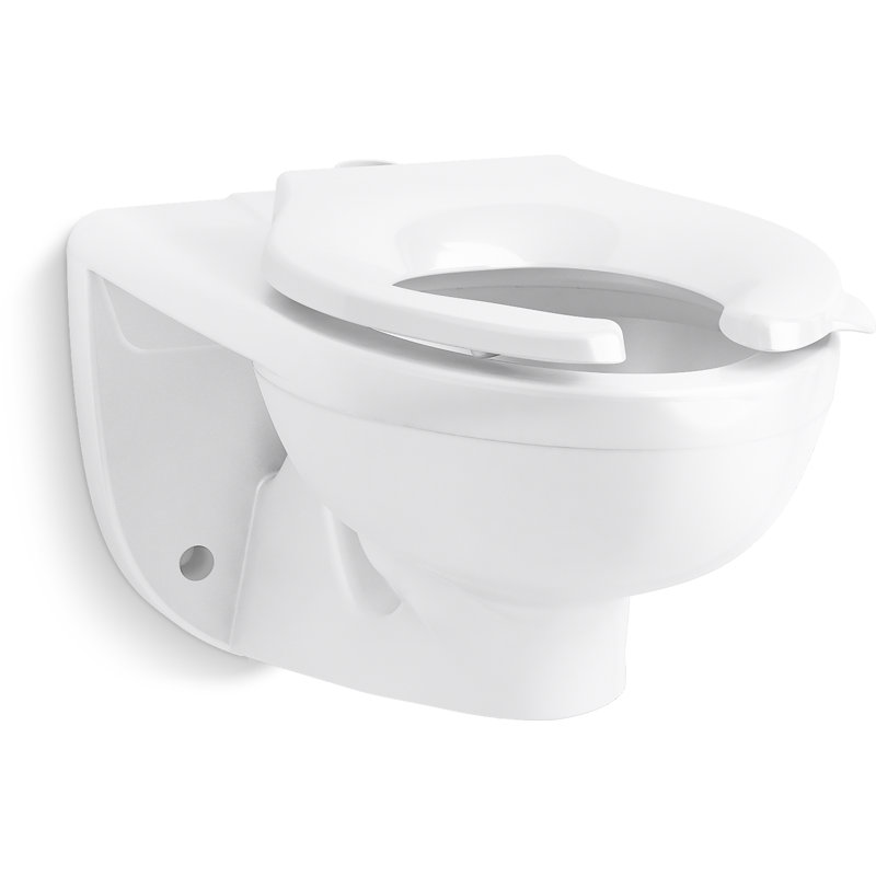 Kingston Ultra Wall-Mounted Top Spud Flushometer Bowl