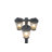 Adriella Anthracite Solar Powered Metal Pathway Light