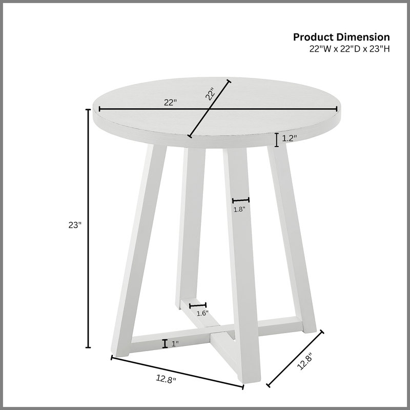 Table de bout moderne Modern Harmony