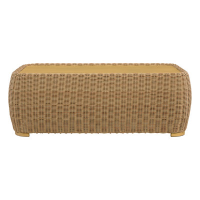 Rectangular Wicker Outdoor Coffee Table