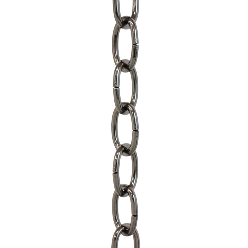 Lustre décoratif à maillons standard, Bronze industriel, 10 pi
