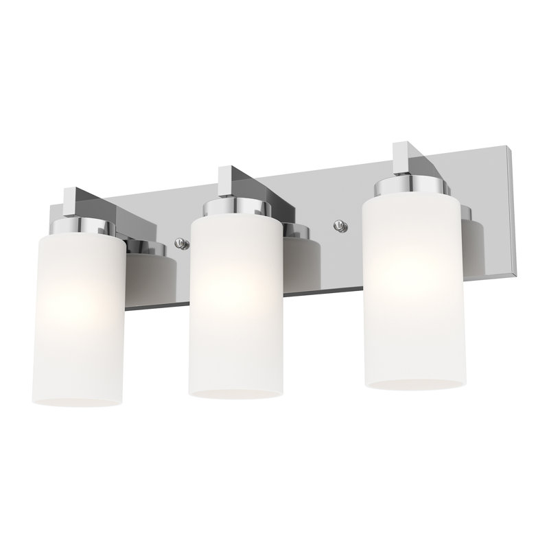 Kirkwood 3 - Light Dimmable Vanity Light, Polished Chrome