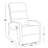 Vadys Faux Leather Recliner-1924298430