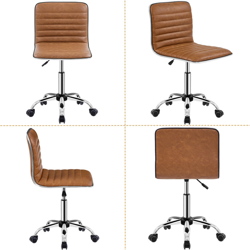 Yaheetech Office Chair, Retro Brown