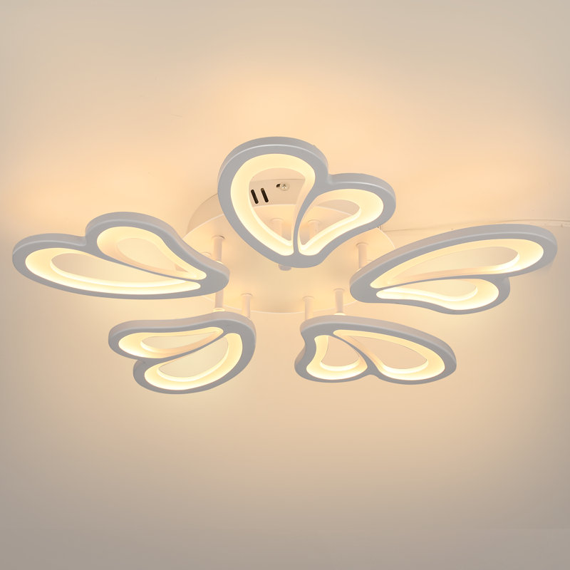 5-Light Semi Flush Mount