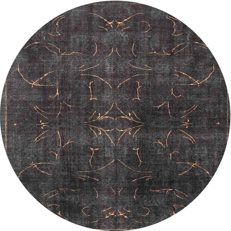 Oriental Indoor Rug, Round 7'