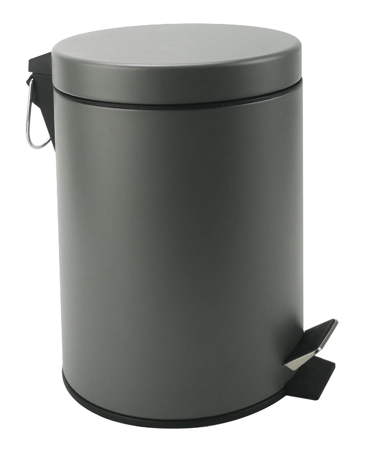 Dardol Stainless Steel 5 Liters/ 1.3 Gallon Wastebasket Includes