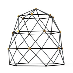 gobaplay SummitPro Climbing Dome, 7.5ft Climber with Rock Climbing Hand Grips