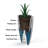 Aramenta Self-Watering Weather-Resistant Resin Pot Planter-666881056-666881057
