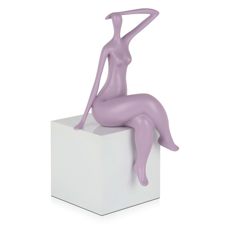 Barteld People Figurines & Sculptures, Lilac