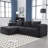 98.42-Inch Modular Sectional Sofa, Modern Modular L-Shaped Sofa With Chaise Longue, Equipped With Small Side Pockets And Free Of Compression During Installation.-1260456827