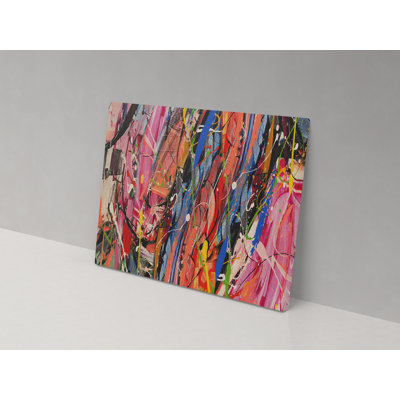Artists Emotion - Wrapped Canvas Painting