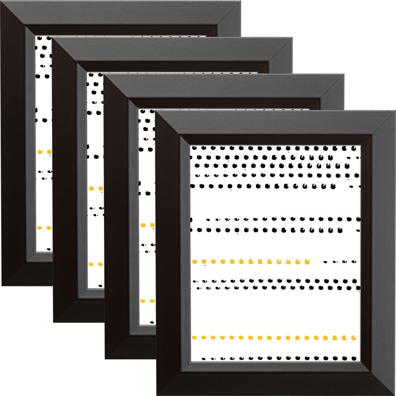 Cadre photo Daelan, 4 po x 6 po, Noir