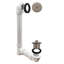 Ensemble de drain de baignoire en PVC 1-1 / 2 "x 12" avec trop-plein à deux trous avec trop-plein-134282290-37145635