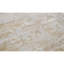 Wool Abstract Area Rug in White