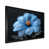 Cadre simple noir, bois massif