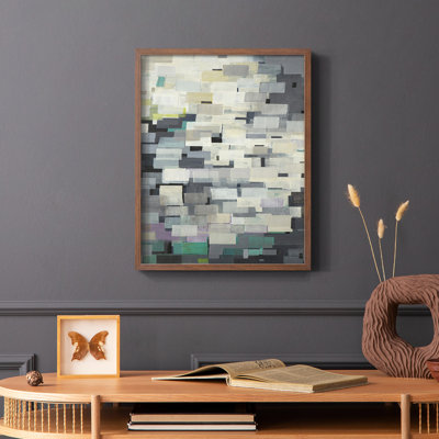Reproduction encadrée de pièces de puzzle V2 - bois massif