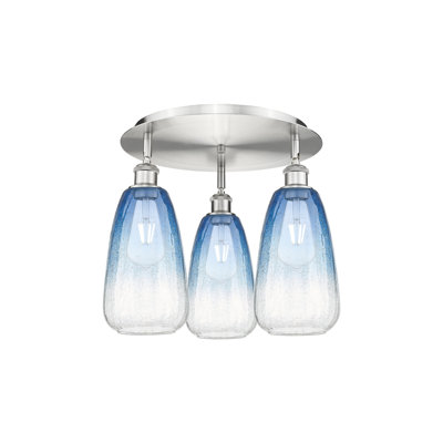 Ballston - Alleva - 3 Light Flush Mount