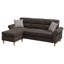 Reversible Sectional Set W/ 2 Accent Pillows-618711818