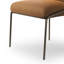 Chaise d'appoint rembourrée en cuir Laina-133985170