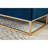 58.6" Front Organizer Bench In Navy Blue Velvet With Storage Space Hallway Shoe Spacious Interior-1915423677