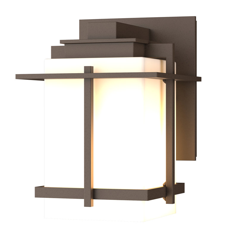 Tourou 7.4" H Outdoor Armed Sconce, Coastal Bronze