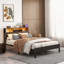 Lit double noir pour votre chambre à coucher-36978569-46976936