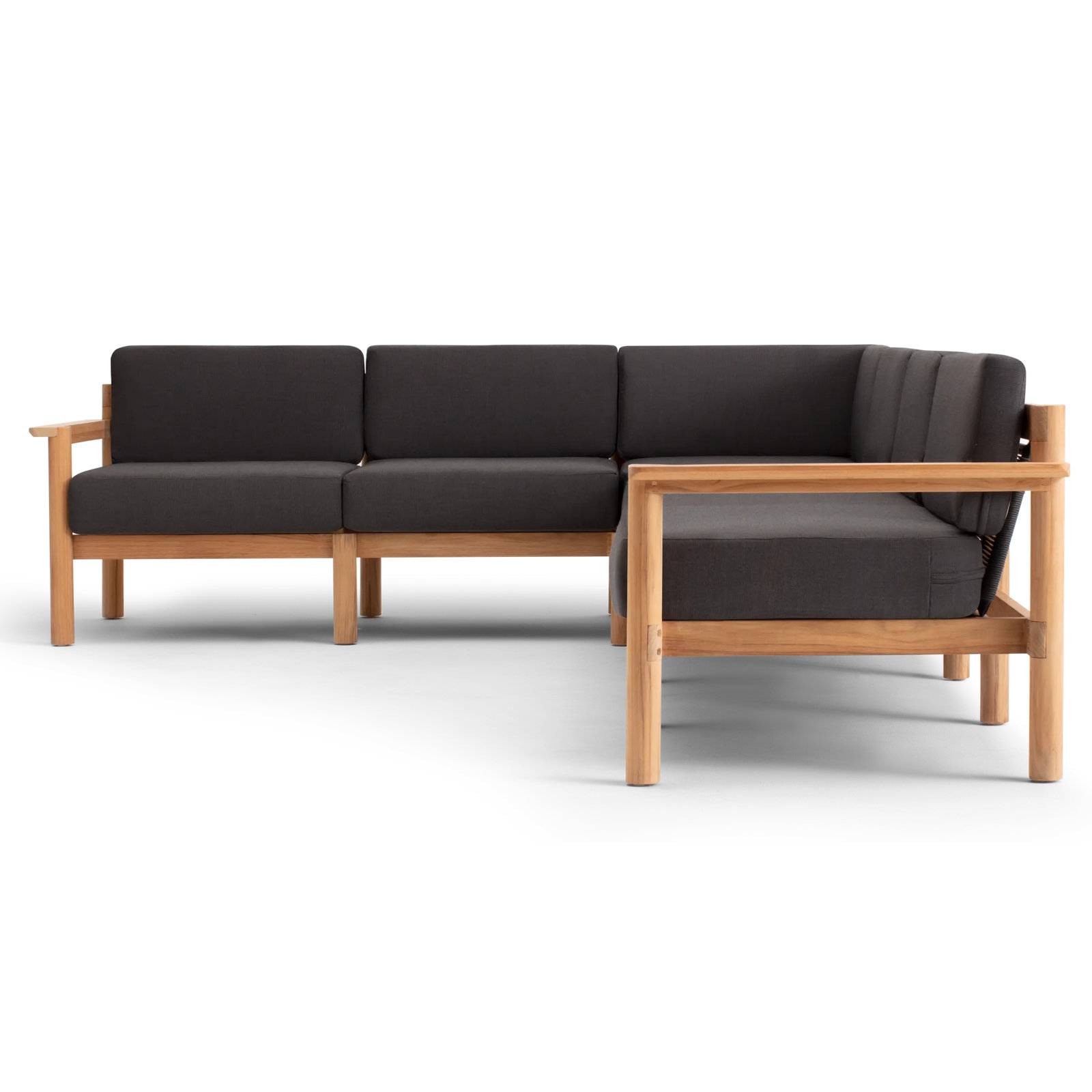 Haven 114" Sunbrella® Patio Sofa, Sunbrella Coal