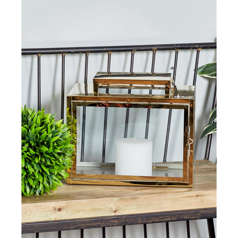Glass Tabletop Lantern