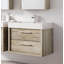 Walker 750mm Single Bathroom Vanity with Integrated Resin Basin-28108066