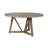 Mango Round Solid Wood Top with Solid Wood Base Dining Table
