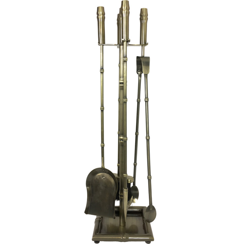 Winferd Steel Fireplace Tool Set