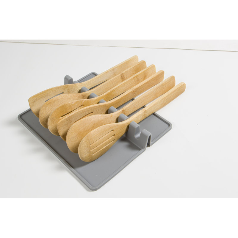 Silicone Square Spoon Rest
