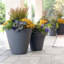 Pot de fleurs en plastique recyclé Ridge intérieur / extérieur Ridge-111113740-111113743