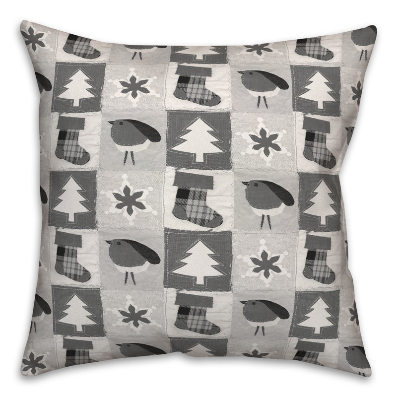 Reversible Throw Pillow