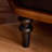 Retro Nut-Brown Solid Wood Corner cabinet