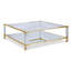 Monarch Glass Cocktail Table