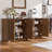 Rattan Storage Cabinet with Adjustable Shelves-25162535-4129924