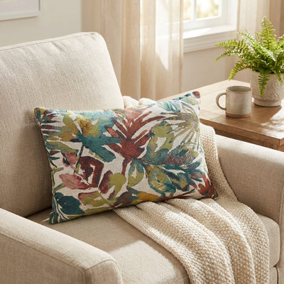 Tudor Berry Crush Handmade Rectangular Pillow Cover and Insert