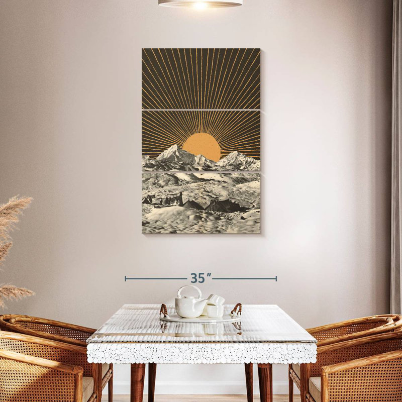 Oberle Mountainscape V, 45" H x 28" W