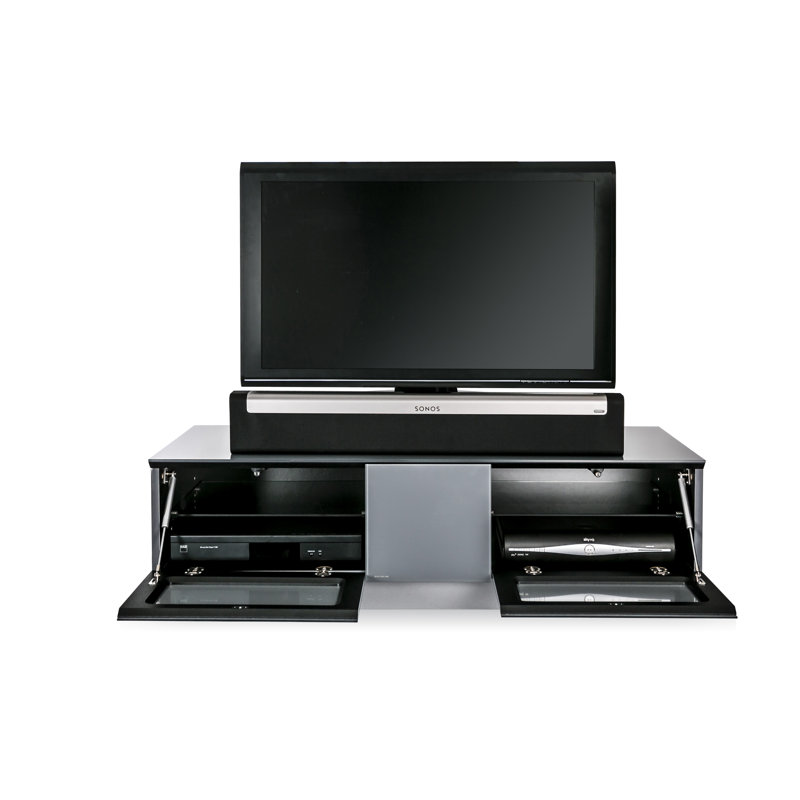 Abarne Unfinished TV Stand for TVs up to 55", Grey