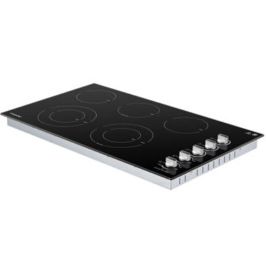 Weceleh Electric Cooktop 30 Inch, Built-In Ceramic Cooktop 6400W, Electric  Stove