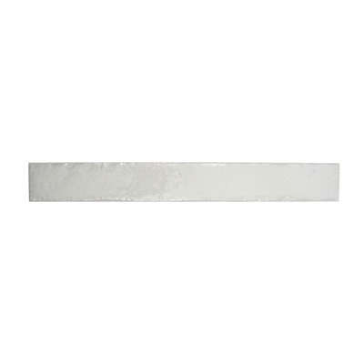Valenza 2x16 Soft White Ceramic Zellige Subway Wall Tile (10.76 sq ft/case) - 50 Pack