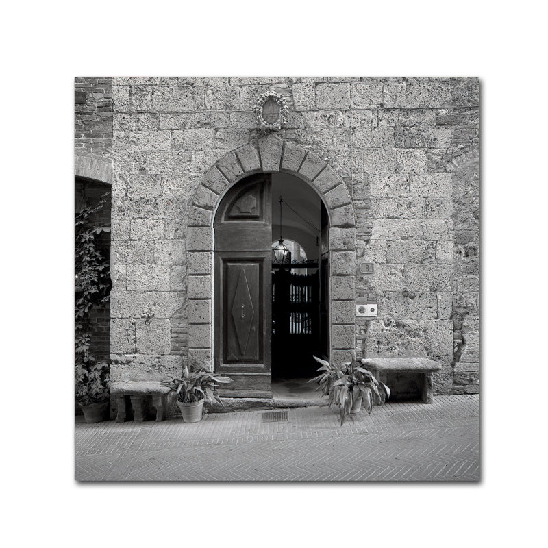 Alan Blaustein «Tuscany I», reproduction de photo sur toile tendue, H 14 po x l 14 po x P 2 po