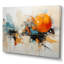 Teal Orange Bold Energy III - Dams, impressions sur toile-1399376920-1399376929