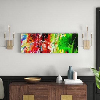 No Frame Panoramic Print on Canvas